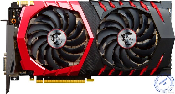 видеокарт MSI GeForce GTX 1080 Gaming X plus